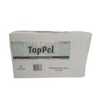Papel Interfolha 100% celulose 22,5x21cm 2 dobras folha simples Toppel
