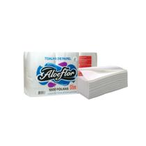 Papel Interfolha 100% Celulose Alveflor Slim com 1000 Folhas Papel Interfolha 100% Celulose Alveflor Slim com 1000 Folhas
