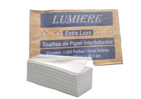 Papel interfolha branco luxo