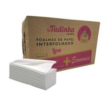 Papel Interfolha Luxo 20x21cm 2 dobras folha simples Vó Tudinha Papel Interfolha Luxo 20x21cm 2 dobras folha simples Vó Tudinha