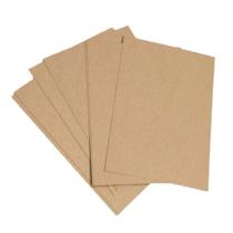 Papel Kraft 180g Natural A4 Liso 250 Folhas Dois Lados