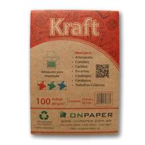 Papel Kraft A4 080G Monolúcido Com 500 Folhas - Onpaper