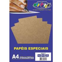 Papel Kraft A4 180g/m² 50 Folhas - Off Paper