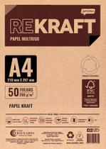 Papel Kraft A4 Multiuso 200g com 50fls - JANDAIA