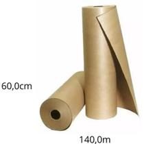 Papel KRAFT Bobina 60CM X 140M 80G. Monolucido