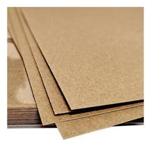 Papel Kraft Folha A4 180g Masterprint Pacote Com 100 Folhas Pardo Natural