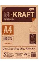 Papel kraft multiuso a4 120g jandaia