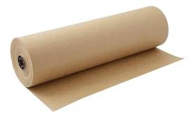 Papel Kraft Pardo Rolo Bobina 60Cm 10Kg Embalagem Caixa 200M