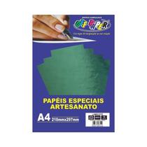 Papel Lamicote A4 250g 10fls Convites Letras 3d Verde Papel Lamicote A4 250g 10fls Convites Letras 3d Verde