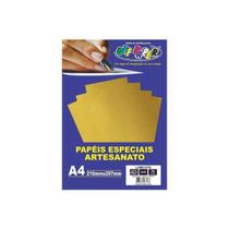Papel Lamicote Ouro A4 250g 10fls Convites Letras 3d Papel Lamicote Ouro A4 250g 10fls Convites Letras 3d