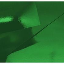 Papel Laminada 30x30cm 250 gramas Verde Escuro Lamicote - 5 Folhas