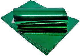 Papel Laminado A4 250g Verde Lamicote Masterprint - 10 Folhas