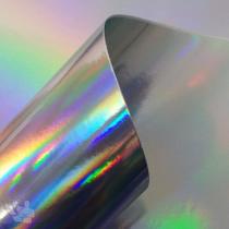 Papel Laminado Holográfico 250g A4 (Arco Íris) 10 Folhas