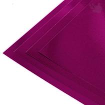 Papel Laminado Lamicote 250G Pink A4 20 Folhas - Metallik
