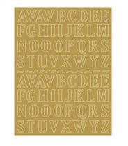 Papel Laminado Letras Dourada Lfdl2-001 16x21cm Litoarte