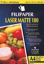 Papel Laser Filiperson Matte Dupla Face 180 g A4 030 Fls 02501 02501