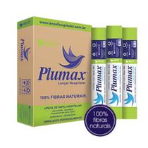 Papel lencol hospitalar plumax eco 50cm x 50m (verde 50) caixa com 10 unidades