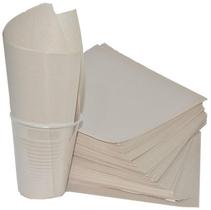 Papel Limpa Queixo 12X14Cm Com 5Kg Para Pastel