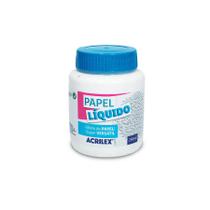 Papel Liquido Acrilex 250 ml Efeito de papel