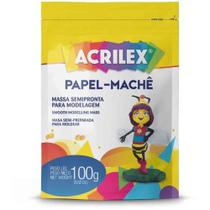 Papel Machê 100G - Caixa com 3 Unidades