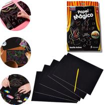 Papel Magico para Colorir Magic Paper Educativo Desenhar A4