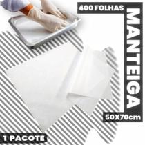 Papel Manteiga 35G Forno Para Untar Forma Assar Bolo 400Un - Mamedes Papéis