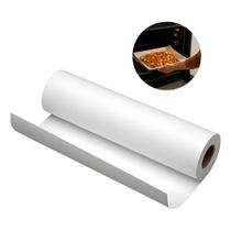Papel manteiga antiaderente rolo 5m x 30cm para airfryer e forno resistente ao calor