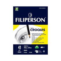 Papel Manteiga Croquis A4 41g Filiperson