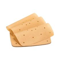 Papel Manteiga Descartável Perfurado Quadrado Para Fritadeira De Ar De 7.5, 8.5 E 9 Polegadas,