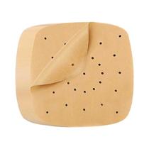 Papel Manteiga Quadrado Para Fritadeira De Ar De 8,4 Polegadas, 100 Unidades, Descartável,