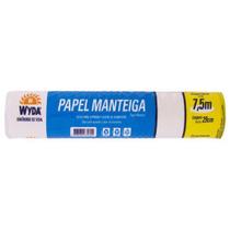 Papel Manteiga Rolo 29cm 7,5MTS - Wyda