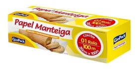Papel Manteiga Rolo 30cmx100metros Giopack
