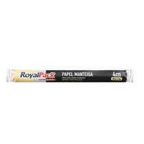 Papel Manteiga RoyalPack 30cmX4,0m - Embalagem com 25 Unidades