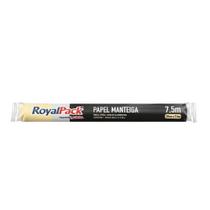 Papel Manteiga RoyalPack 30cmX7,5m - Embalagem com 25 Unidades