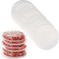 Papel manteiga separador de carne hamburguer redondo 11,2cm