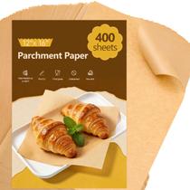 Papel manteiga Xnluothsk 400 unidades 30 x 41 cm, folhas antiaderentes
