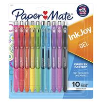 Papel Mate Gel Canetas InkJoy Canetas, Ponto Médio, Sortido, 10 Conde