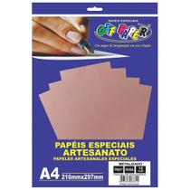 Papel Metalizado A4 Especial Corte 15 Folhas 150g Off Paper