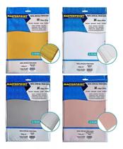 Papel mix 4 cores perolizado/artesanato 180g a4 - 20 fls Papel mix 4 cores perolizado/artesanato 180g a4 - 20 fls