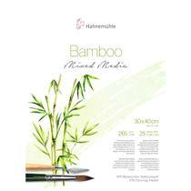 Papel Mixed Media Hahnemühle Bamboo 265g 25Fls 30x40cm 10628541