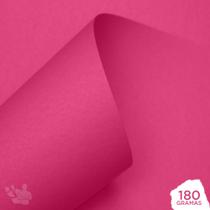 Papel Neon Plus 180g (Rosa) A4 100 folhas