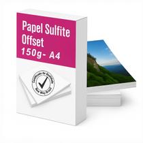 Papel Offset 150g A4 Qualidade Premium Brancura 250 Folhas Papel Offset 150g A4 Qualidade Premium Brancura 250 Folhas