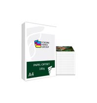 Papel Offset 180g 125 Folhas A4 Branco Qualidade Premium Artesanato Caixas Personalizados