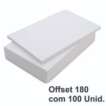 Papel Offset 180g A3 Branco 297x420mm Papel Offset 180g A3 Branco 297x420mm