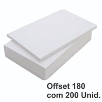 Papel Offset 180g A3 Branco 297x420mm Papel Offset 180g A3 Branco 297x420mm