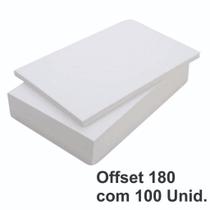 Papel Offset 180g A4 Branco 210mmx 297mm