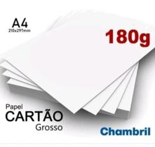 Papel OFFSET 180g Chambril - 25 folhas