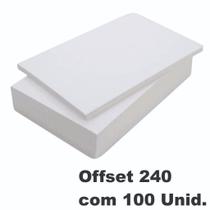 Papel Offset 240g A3 Branco 297x420mm