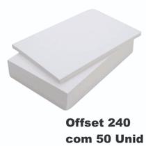 Papel Offset 240g A4 Branco 210mmx 297mm Papel Offset 240g A4 Branco 210mmx 297mm