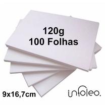 Papel Offset 9x16,7cm 120g Letícia Agenda Bolsa Branco Miolo - 100 Folhas
